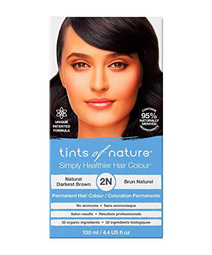 Tints of Nature 2N Marrón oscuro natural, Tinte permanente de cabello