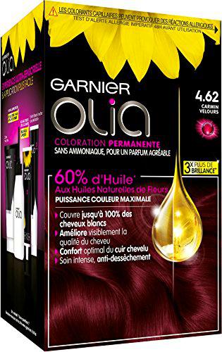 Garnier - Olia - Coloration Permanente à l’Huile Sans Ammoniaque Carmin