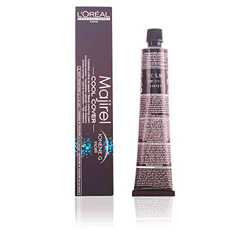 Majirel Cool Cover Coloración permanente en crema para el cabello 5.18 50 ml