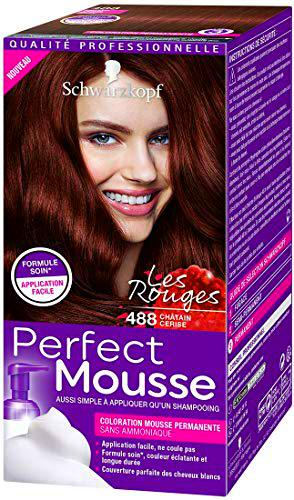 Schwarzkopf Perfect Mousse - Coloración de espuma permanente sin amoniaco