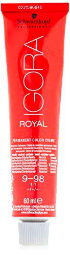 Schwarzkopf Igora Royal Coloración Permanente en Crema para el Cabello 9-98