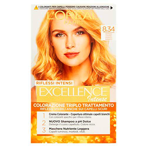 L'Oréal Paris Excellence Creme, tinte colorante con triple tratamiento avanzado