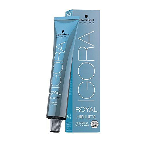 Schwarzkopf Igora Royal Permanent Hair Colour - Tinte para el cabello rubio ceniza (12-1, 60 ml)