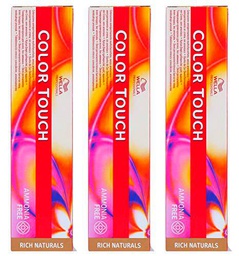 Wella Color Touch - Tinte de coloración (3 unidades, 60 ml)