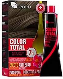 Azalea Total Tinte Capilar Permanente, Color Rubio Ceniza (7.1)