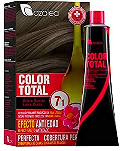 Azalea Total Tinte Capilar Permanente, Color Rubio Ceniza (7.1)