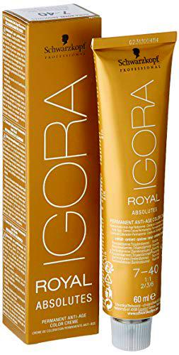 Schwarzkopf Igora Royal Coloración Permanente en Crema para el Cabello 7-40