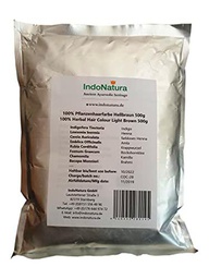IndoNatura 100% Tinte Herbal Colore marrón claro 500g