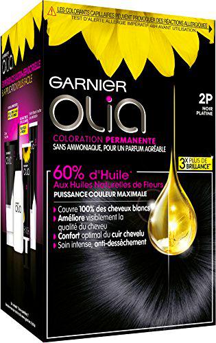 Coloración permanente Garnier-Olia a base de aceite