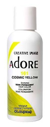 Adore Shining Semi Permanent Hair Color, 118ml (Cosmic Yellow (161))