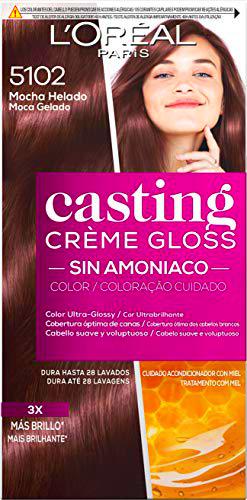 L'Oreal Paris Casting Crème Gloss Baño De Color 5102 Mocha Helado 240 g