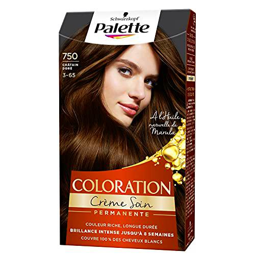 Saint alga - Paleta - Coloración permanente - Castaño Dorado 750