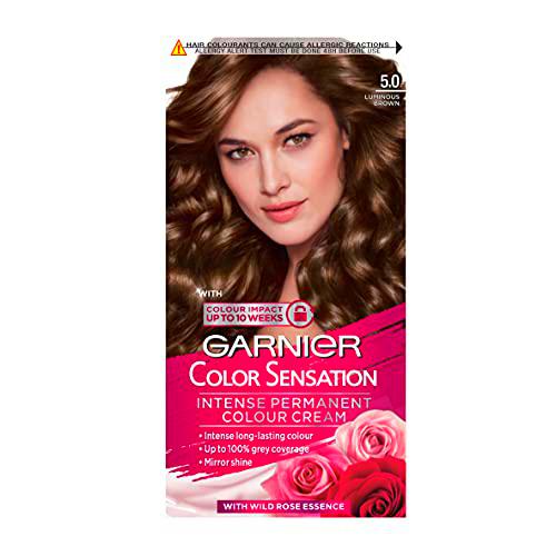 Garnier Color Sensation Brown Tinte para el cabello Permanente 5.0 Marrón luminoso