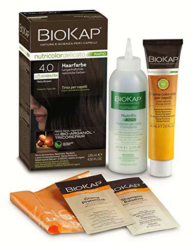 BIOKAP 10 min. Color del cabello 4.0 marrón natural