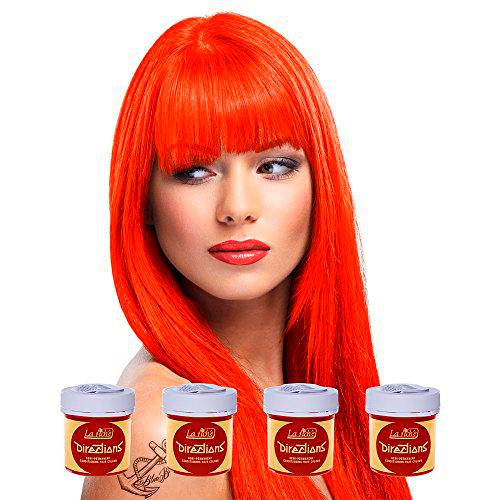 4 x La Riche Directions Semi-Permanent Hair Color 88ml Tubs