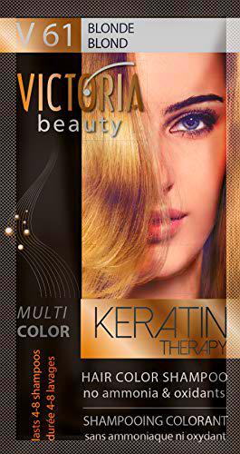 Champú colorante - Tratamiento queratina - sin amoniaco