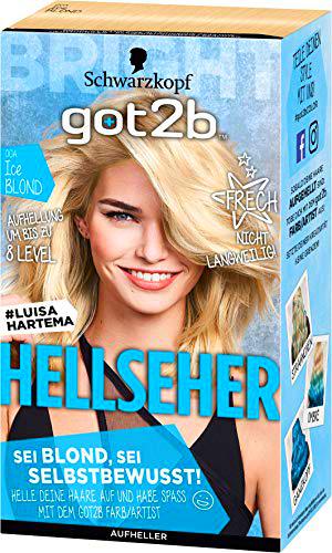 got2b 00 a Ice Rubio hellseher Color del pelo (3 unidades, X 143 ml)
