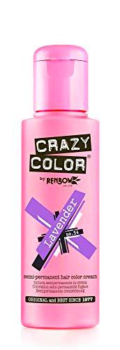 Crazy Color Lavender Nº 54 Crema Colorante del Cabello Semi-permanente