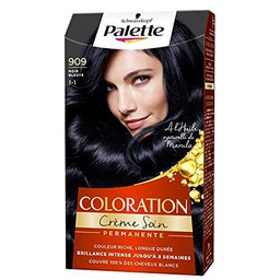 Saint alga - Paleta - Coloración permanente - negro bleuté 909