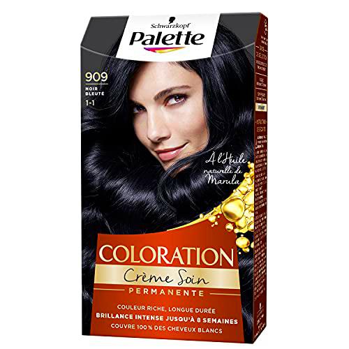 Saint alga - Paleta - Coloración permanente - negro bleuté 909