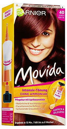Garnier Crema de cuidado de películas precortadas Movida/Intensivo de películas precortadas Color del pelo , Pack de 3