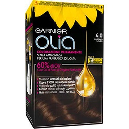 Coloración permanente y decoloración Garnier Olia 4.0 Castano Scuro