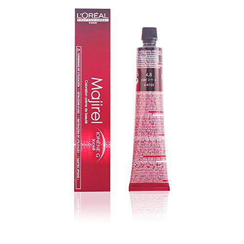 Majirel Coloración permanente en crema para el cabello 4.8 50 ml