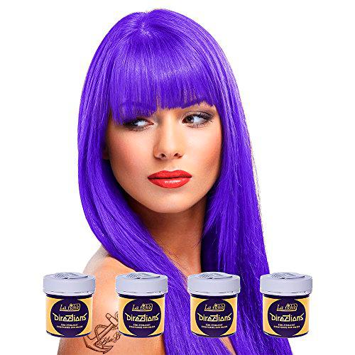 4 x La Riche Directions Semi-Permanent Hair Color 88ml Tubs