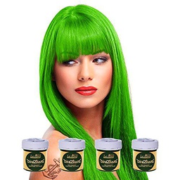 4 x La Riche Directions Semi-Permanent Hair Color 88ml Tubs