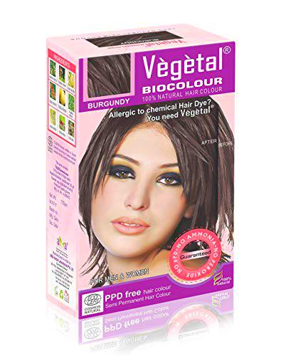 Vegetal Bio - Pelo de color burdeos