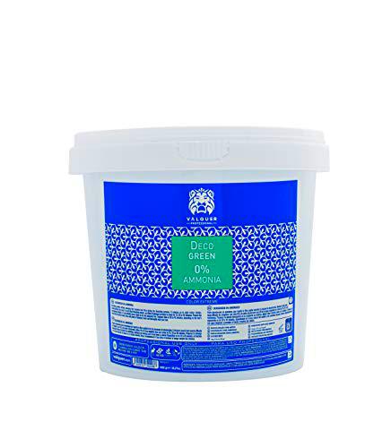 Valquer Profesional Decogreen. Decoloración Capilar sin Amoniaco 1000 G