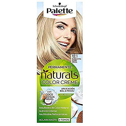 Palette Natural Colors Coloración Permanente, Tono 121 Rubio, 110g