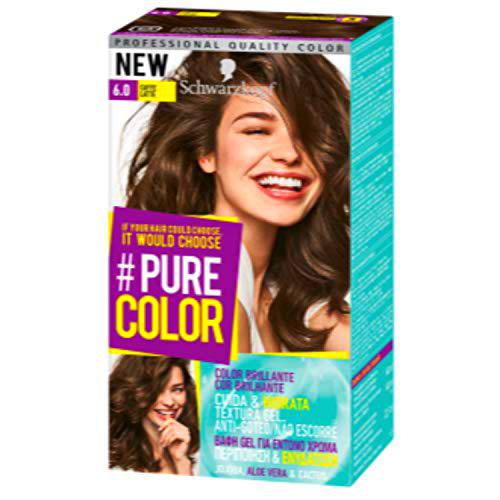Pure Color - Tono 6.0 Caffe Latte - 2 uds - Coloración Permamente
