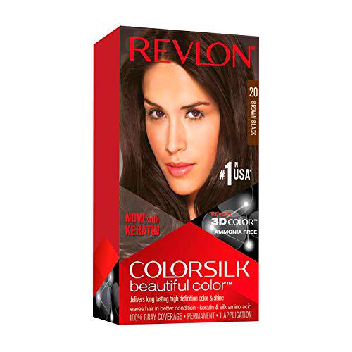 Revlon Colorsilk Tinte 20 Negro Natural - 1 Unidad