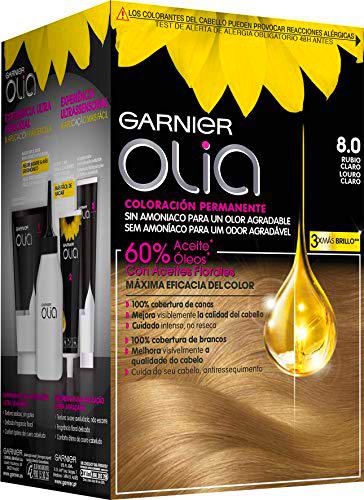 Garnier Olia - Coloración Permanente sin Amoniaco, con Aceites Florales de Origen Natural