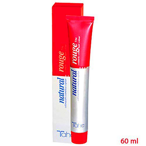 Tahe Natural Colour Tinte Natural Rouge/Tinte de pelo/Tinte de Cabello Profesional/Coloración capilar/Coloración Cabello de Alta Tenacidad Proporción 1+1