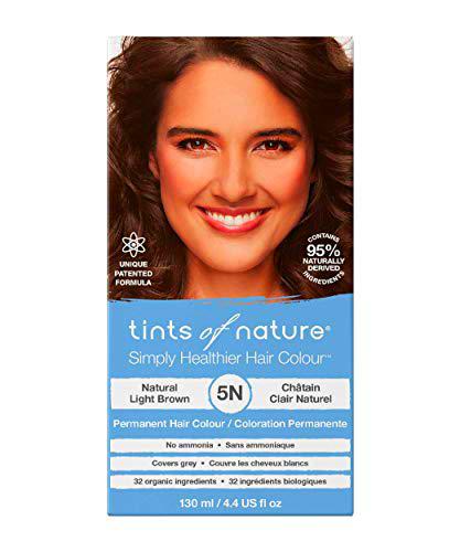 Tints of Nature 5N Marrón claro natural, Tinte permanente de cabello
