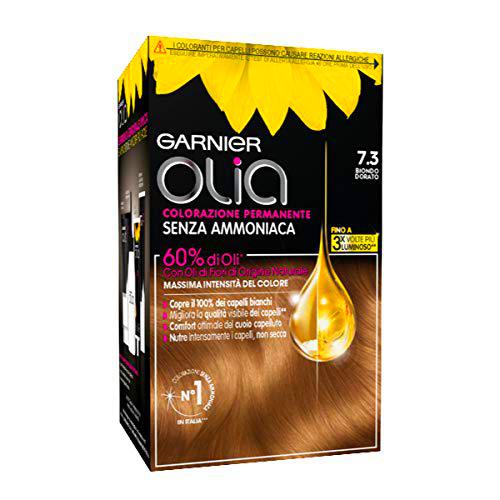 Coloración permanente y decoloración Garnier Olia 7.3 Biondo Dorato