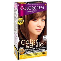 COLORCREM tinte Marrón Glace Claro Nº 77 caja 1 ud