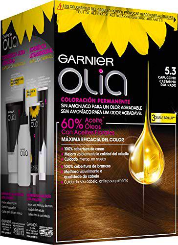 Garnier Olia coloración permanente sin amoniaco para un olor agradable con aceites florales de origen natural