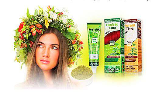 Henna Natural Colorante en Crema, Color Castaño 5, Sin Amoniaco