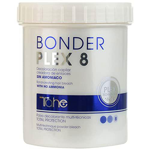 Tahe Bonder Plex 8 Polvos Decolorante en Polvo Multi-técnicas Protección Total Tecnología Plex Aclara hasta 8 Tonos 500 ml