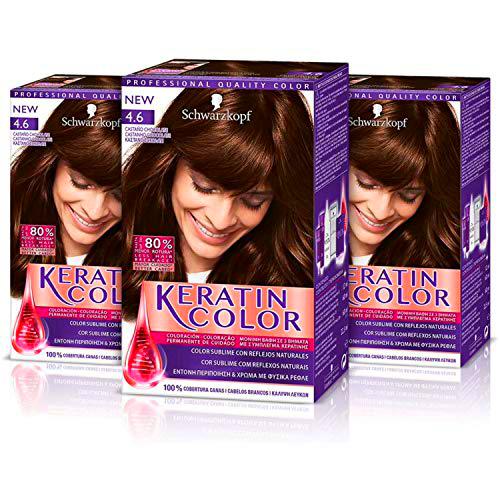 Keratin Color - Coloración permanente para el cabello