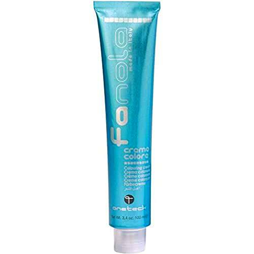 Fanola Tinte 6.0 Rubio oscuro natural 100 mL - Tinte crema colorante permanente para el cabello pelo