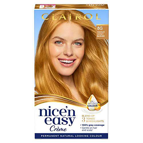 nne Clairol nice-n-easy pelo color, 8 g rubio miel)