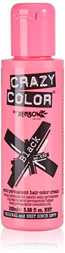Crazy Color Black Nº 30 Crema Colorante del Cabello Semi-permanente