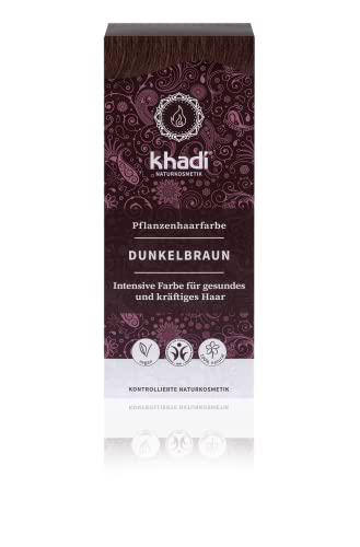 Khadi Bio Color Cabello Marrón Oscuro - 100 gr