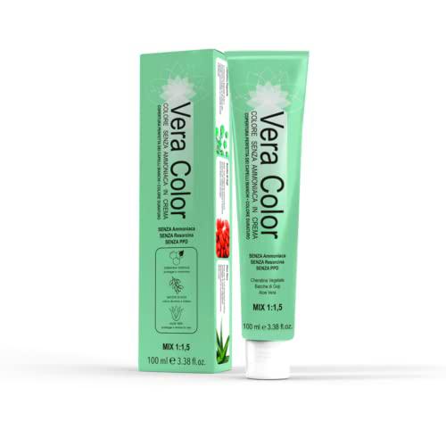 Vera Color - 5 Castaño Claro - Tinte Profesional Permanente