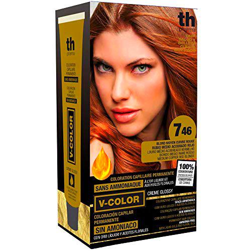 Th Pharma V Color Kit Tinte Sin Amoniaco Con Oro Líquido (No