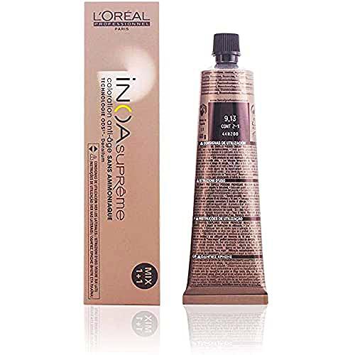 L'Oreal Inoa Supremecoloration Anti-Age Sans Amoniaque #9,13 60 Gr 1 Unidad 60 g